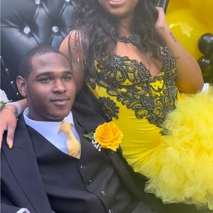 Prom dress look at the detail beautiful dress paid 1600